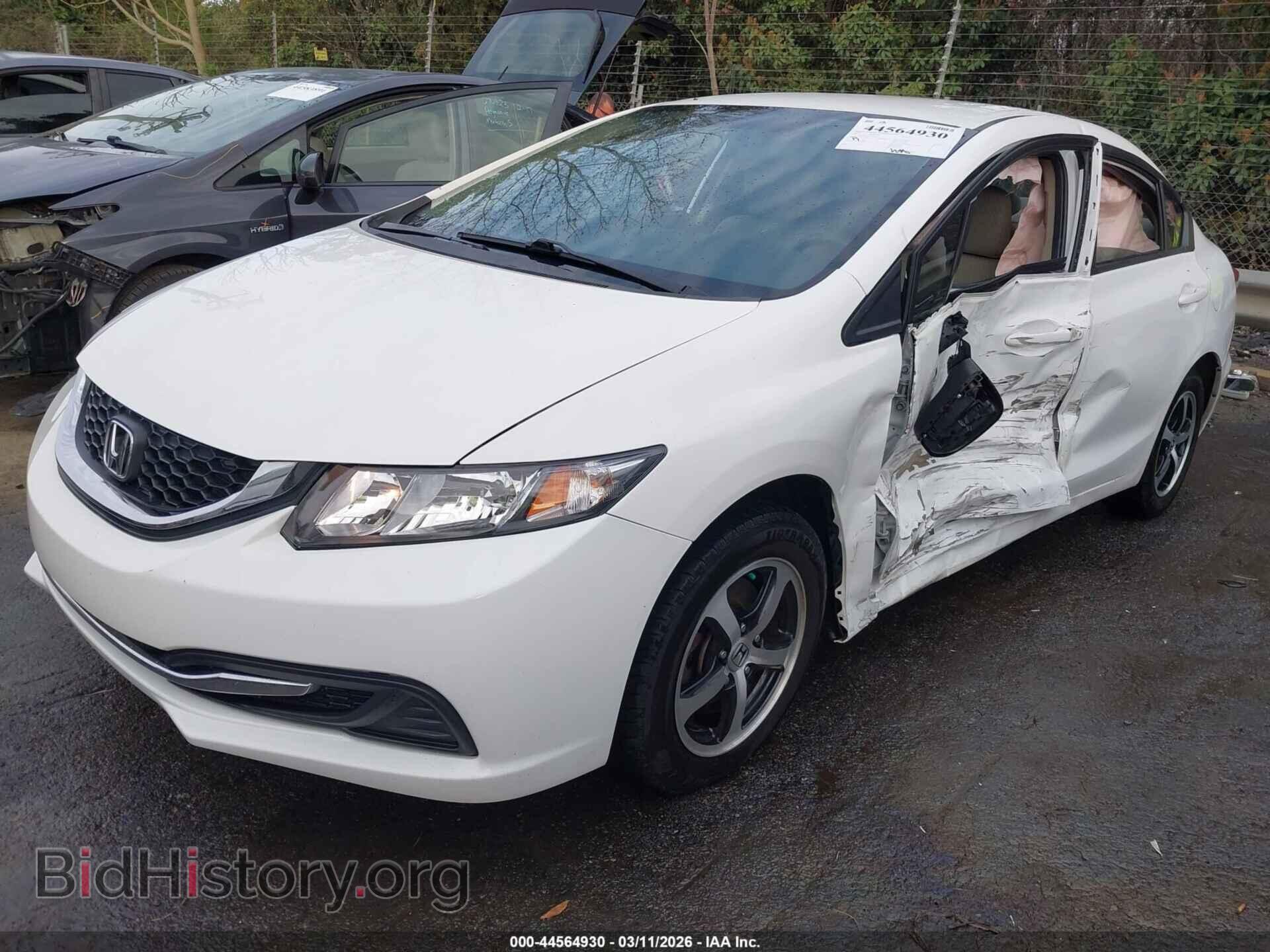 2015 HONDA CIVIC - VIN: 19XFB2F75FE248328 - Фото 2