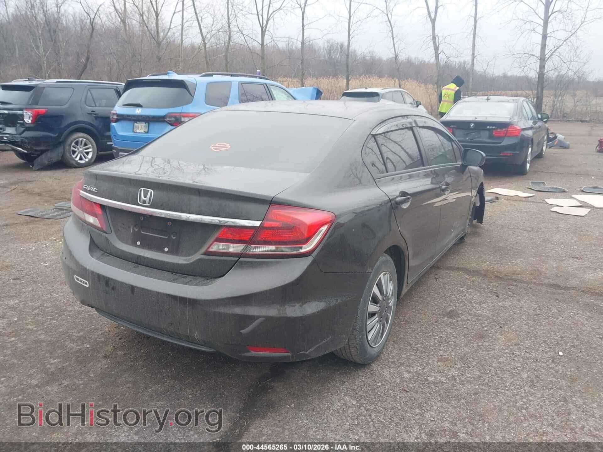 2014 HONDA CIVIC - VIN: 2HGFB2F56EH503944 - Фото 4