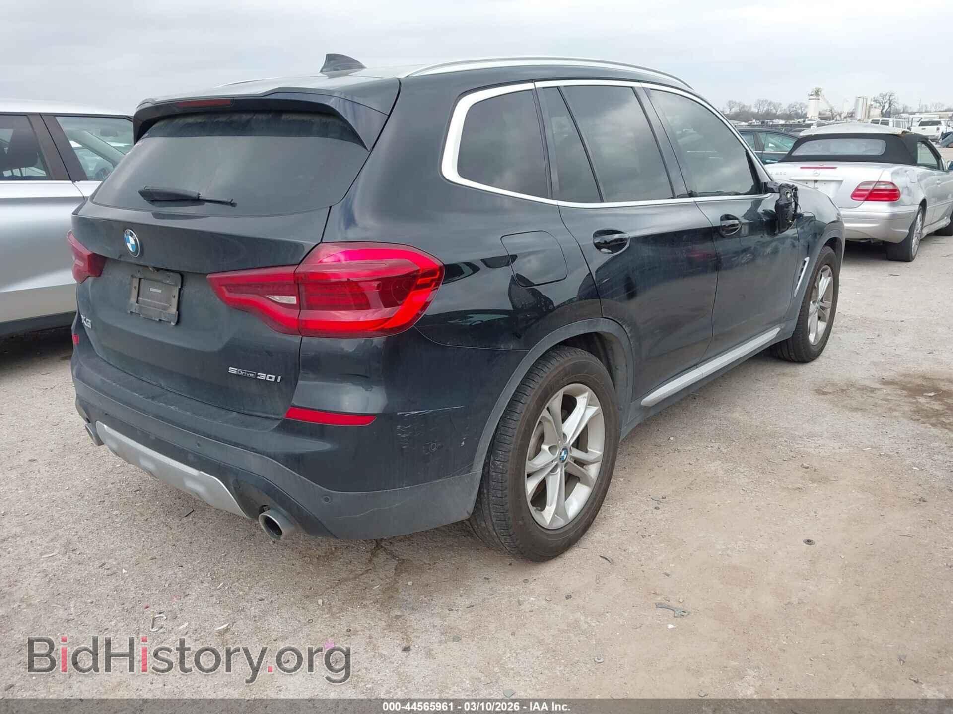 2020 BMW X3 - VIN: 5UXTY3C08L9D30599 - Фото 4