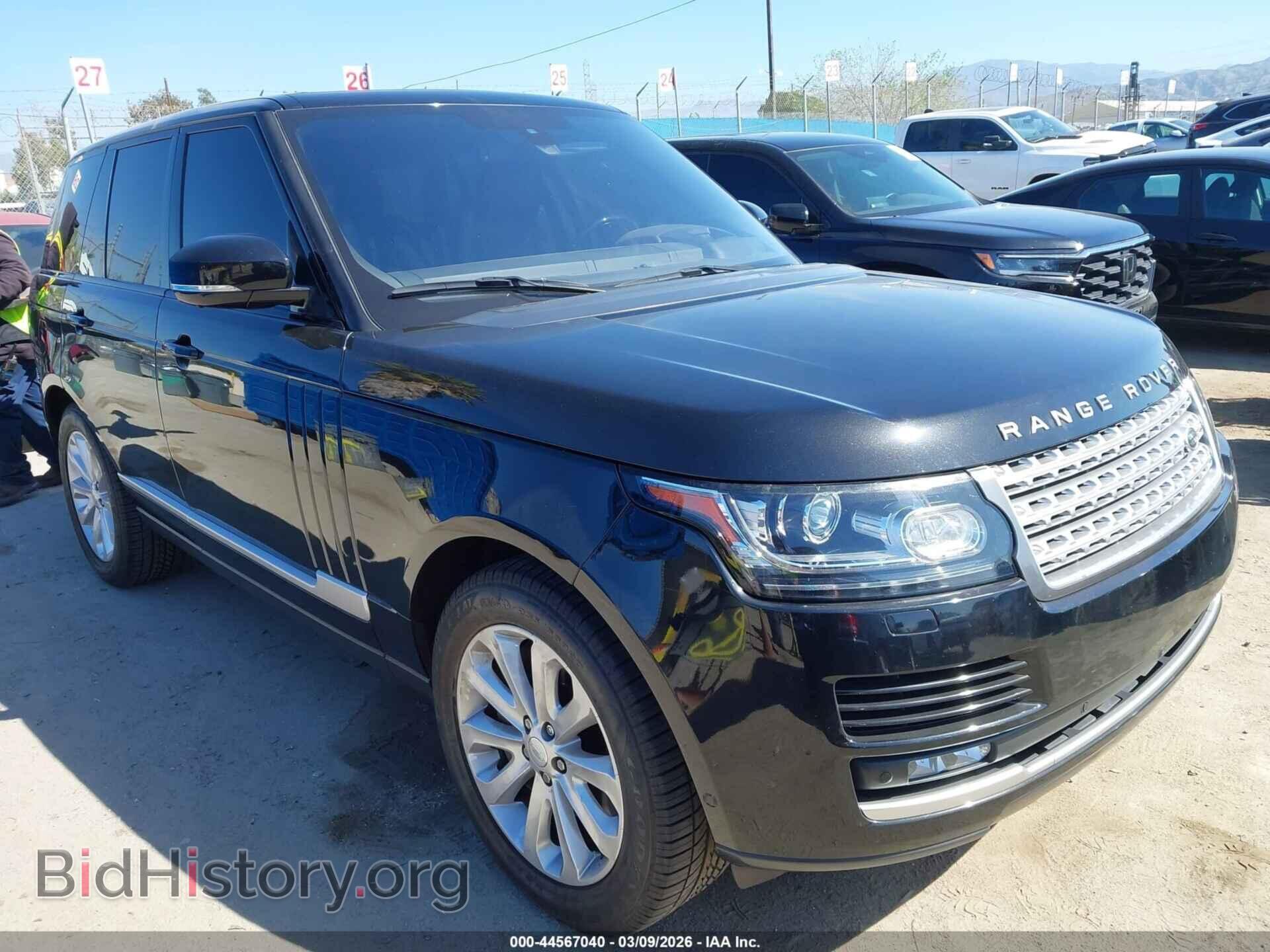 Photo SALGS2PF8GA311414 - LAND ROVER RANGE ROVER 2016