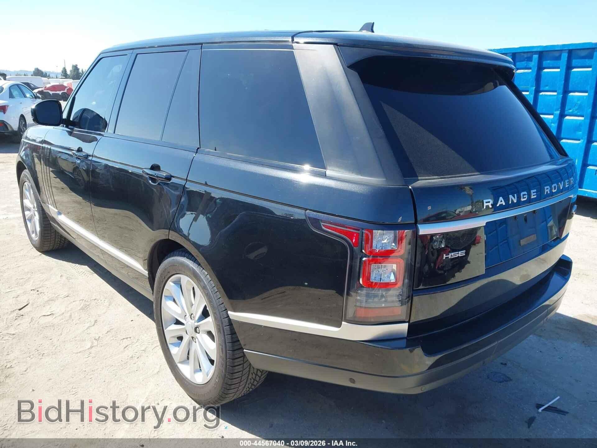 2016 LAND ROVER RANGE ROVER - VIN: SALGS2PF8GA311414 - Фото 3