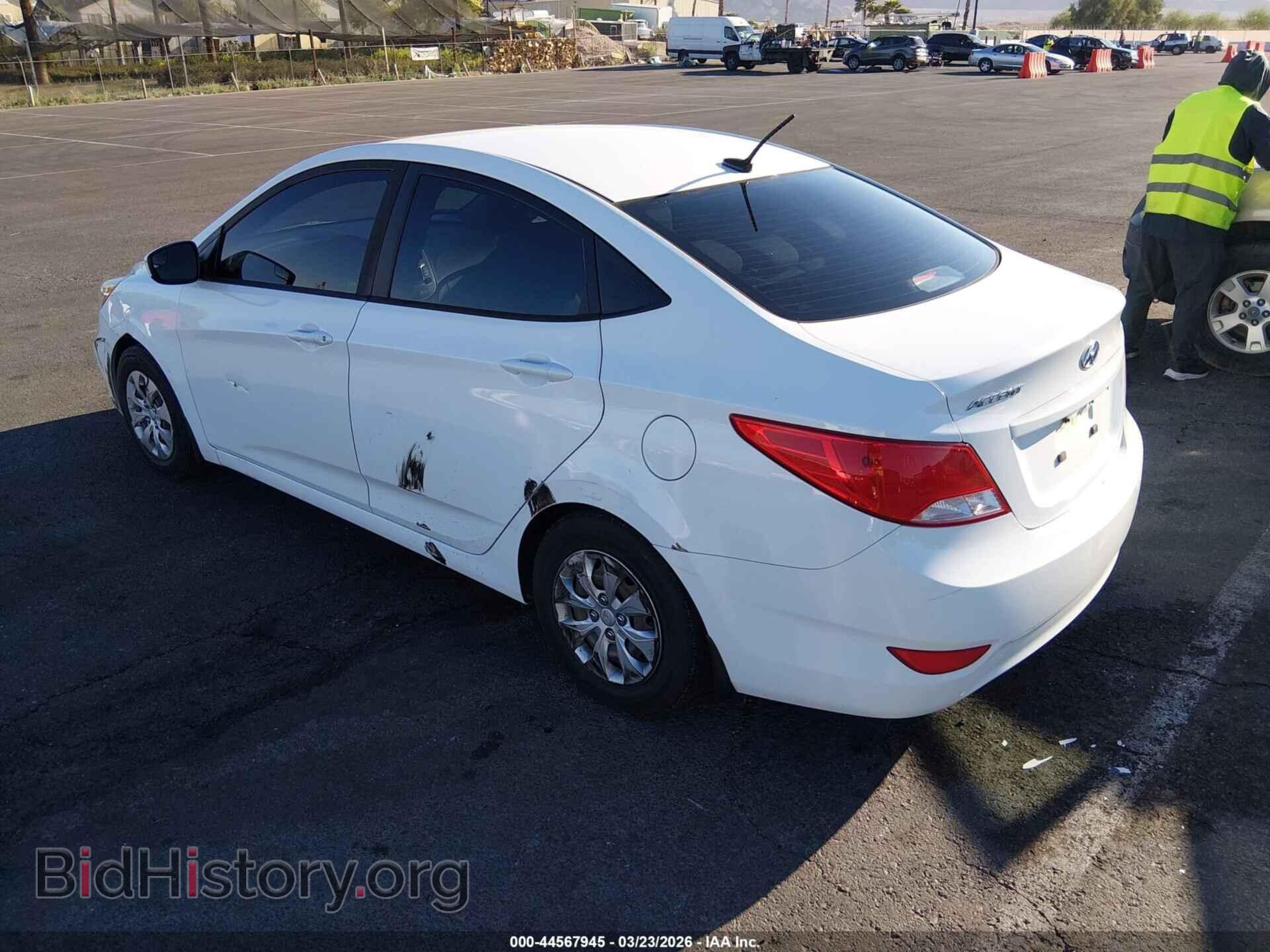 2016 HYUNDAI ACCENT - VIN: KMHCT4AE6GU957723 - Фото 3