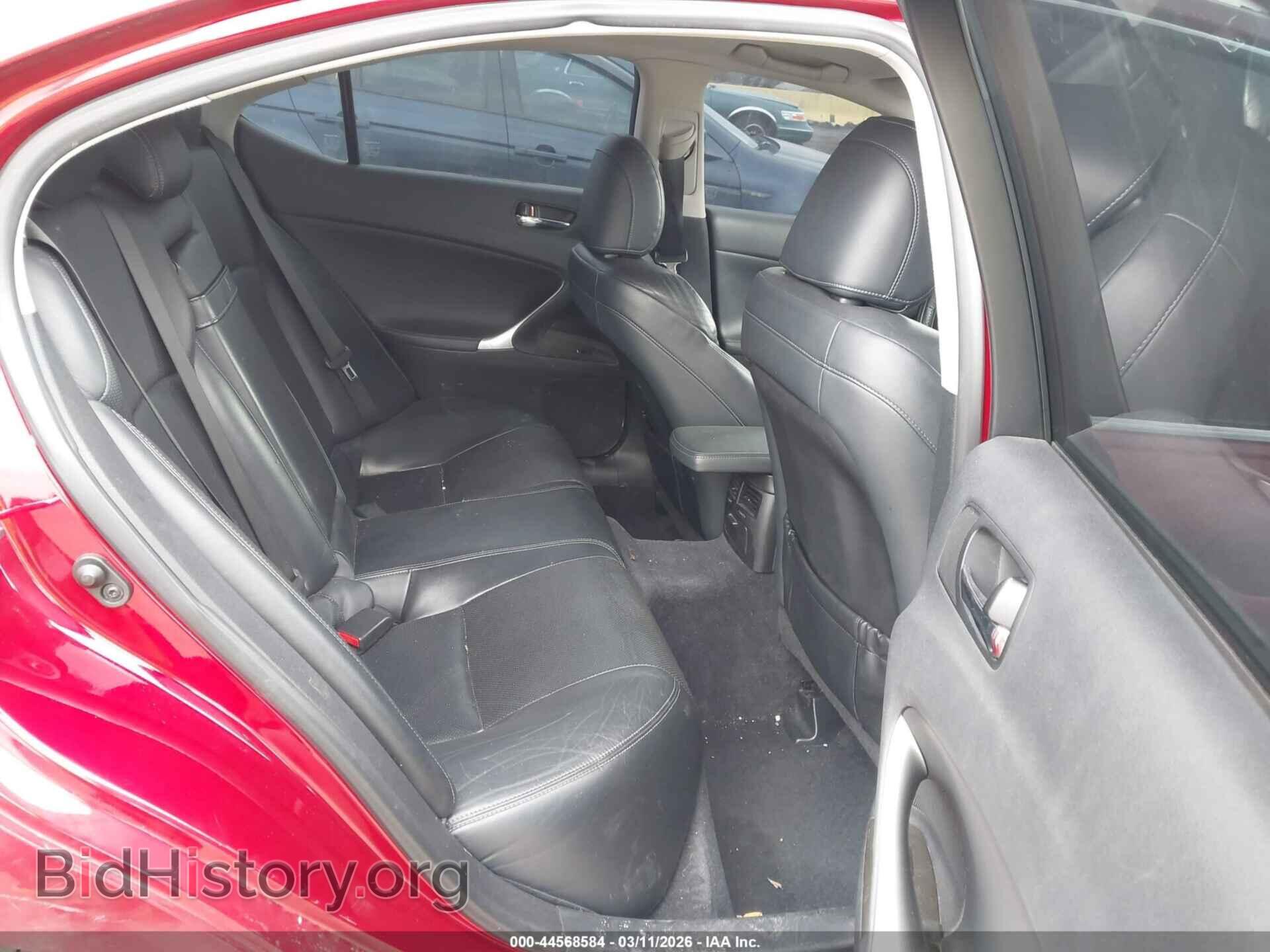 2012 LEXUS IS 250 - VIN: JTHCF5C26C2035963 - Photo 8