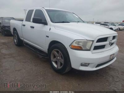 2012 RAM 1500 ST, белый — VIN 1C6RD6FT6CS181279, IAAI