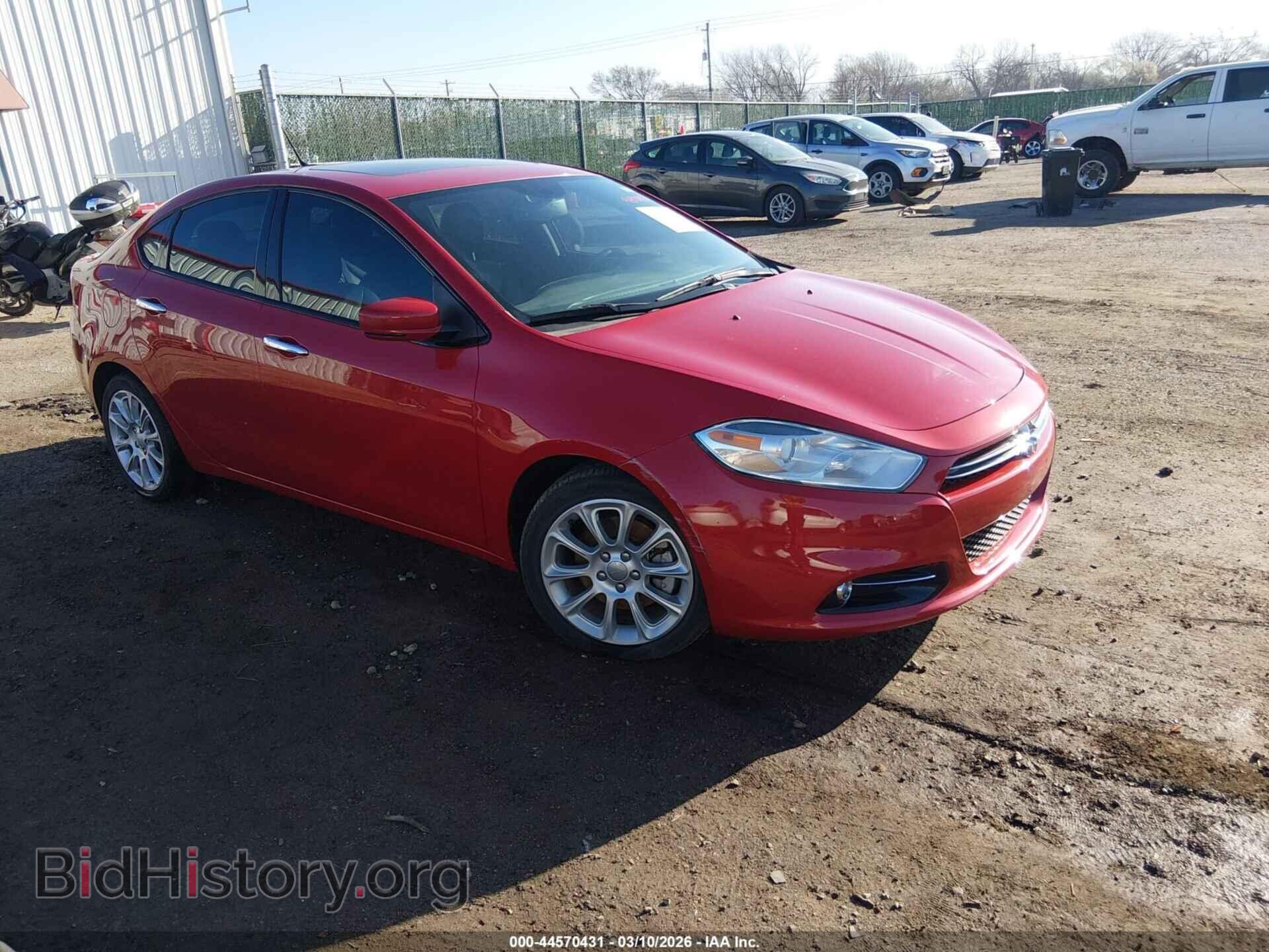 Photo 1C3CDFCA6DD315722 - DODGE DART 2013