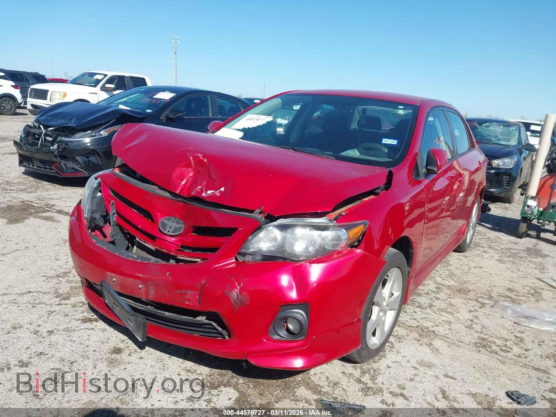 2011 TOYOTA COROLLA - VIN: 2T1BU4EE3BC715212 - Фото 2