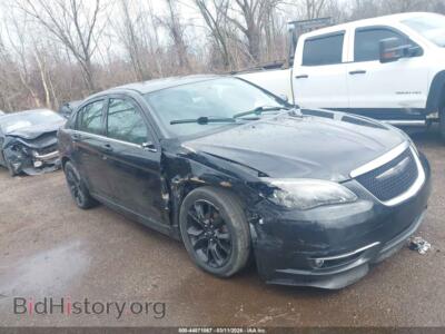 2014 Chrysler 200 Limited, черный — VIN 1C3CCBCGXEN173029, IAAI
