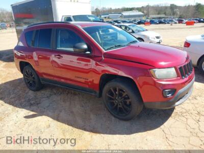 2015 Jeep COMPASS Altitude Edition, red — VIN 1C4NJDBB1FD426998, IAAI