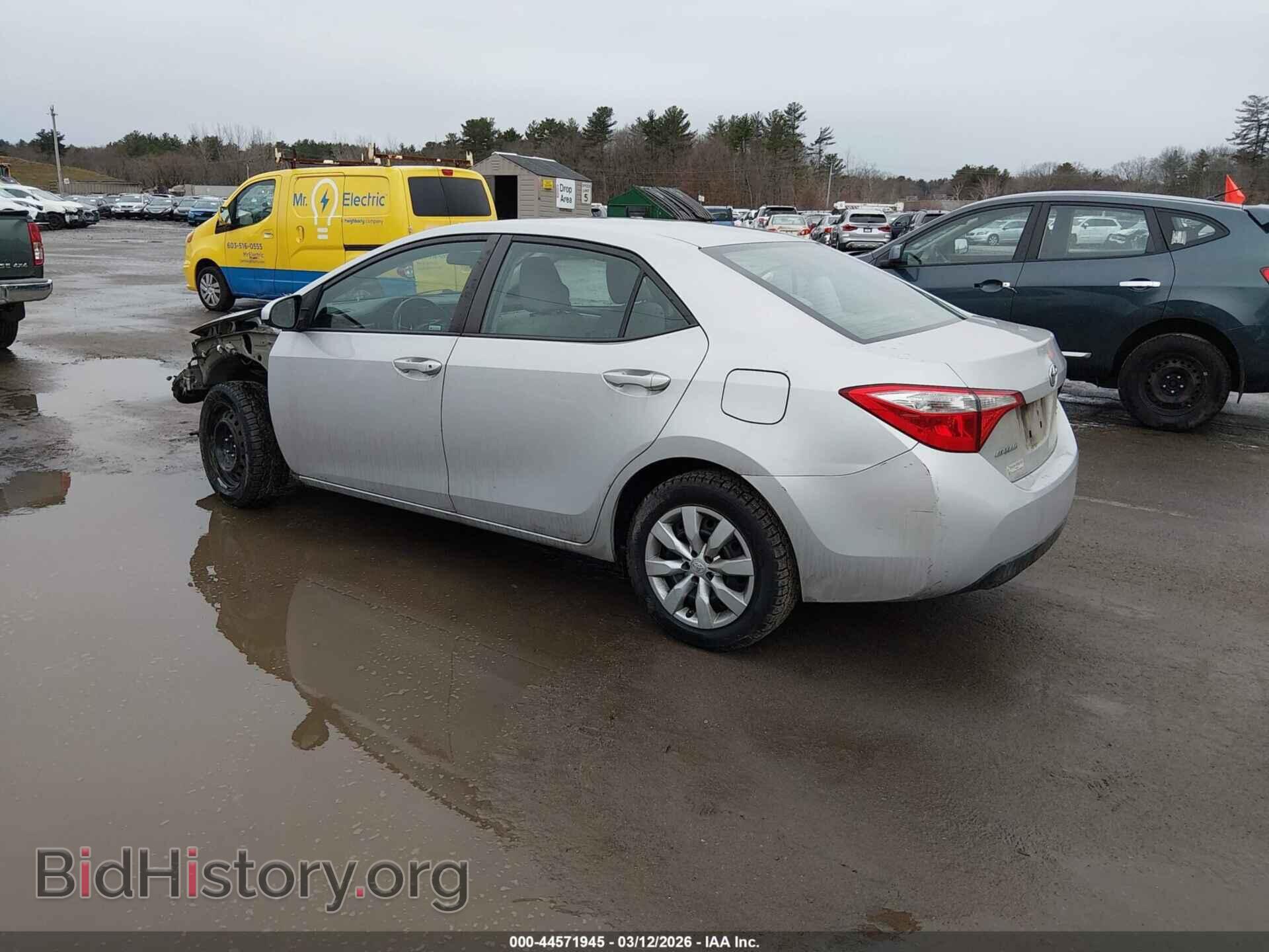2014 TOYOTA COROLLA - VIN: 2T1BURHE2EC174330 - Фото 3