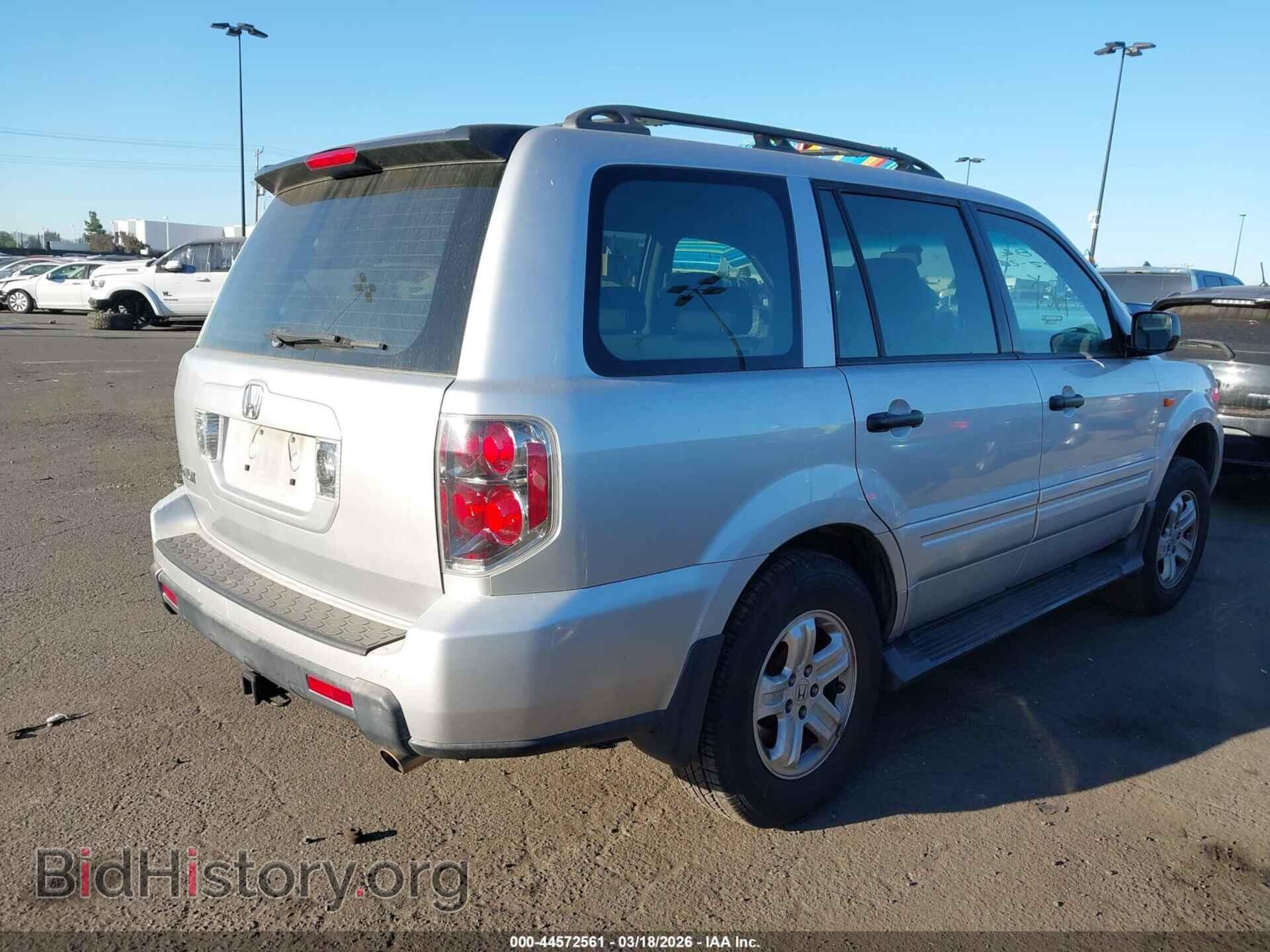 2007 HONDA PILOT - VIN: 5FNYF28157B020511 - Фото 4