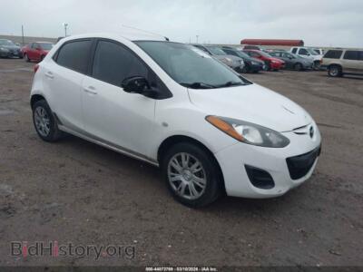 2012 Mazda MAZDA2 Sport, white — VIN JM1DE1KY4C0150855, IAAI
