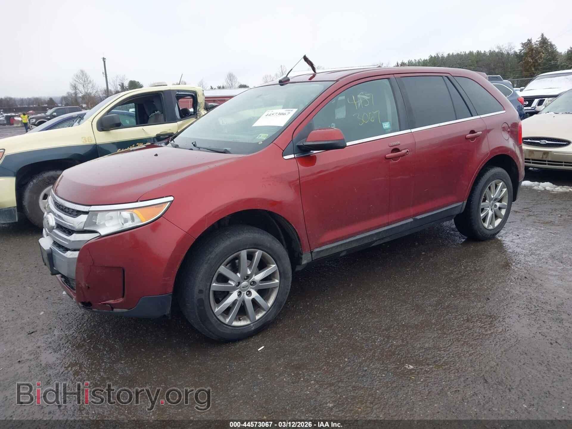 2014 FORD EDGE - VIN: 2FMDK4KC6EBA50655 - Фото 2