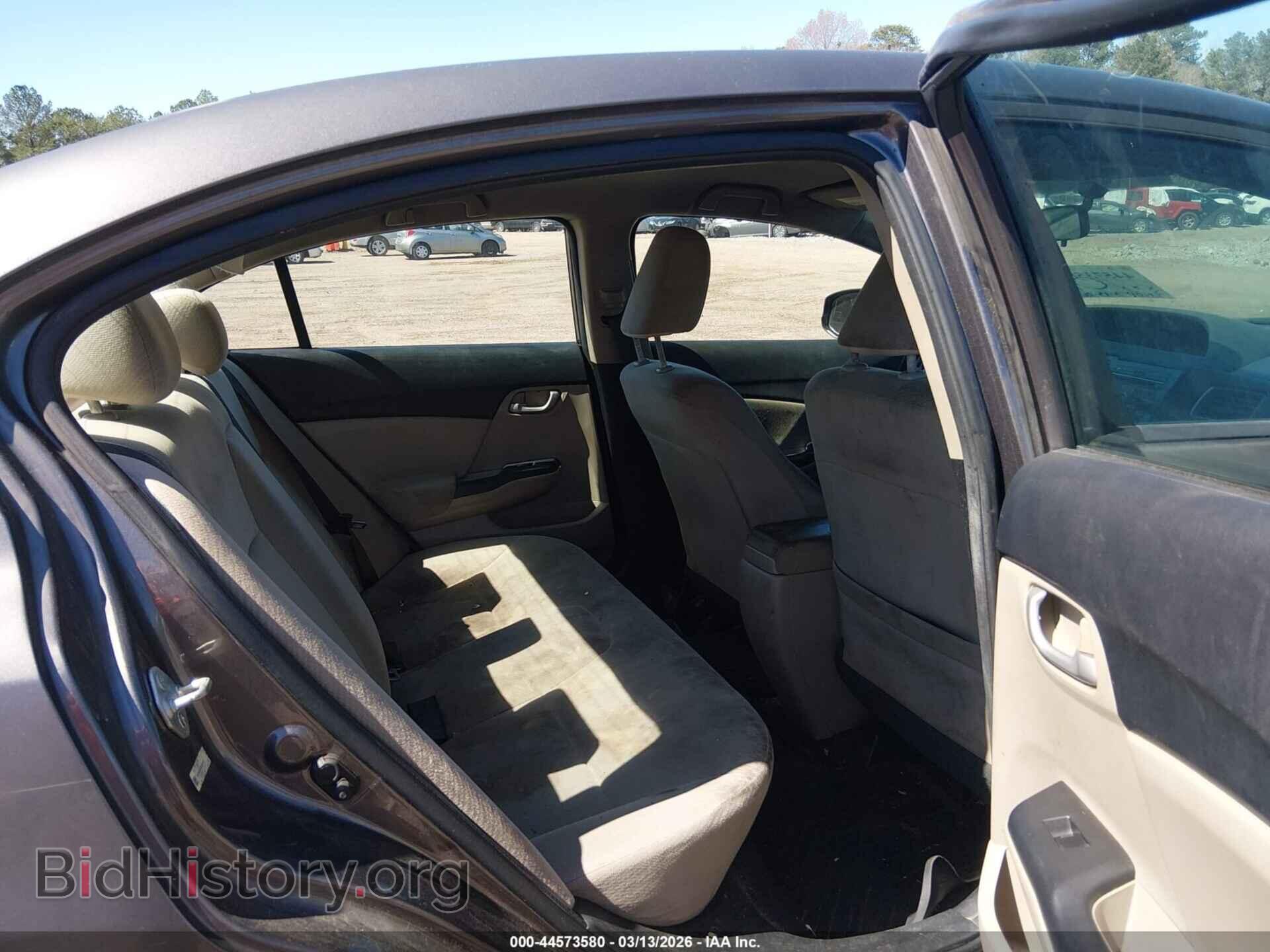 2013 HONDA CIVIC - VIN: 19XFB2F57DE036185 - Фото 7