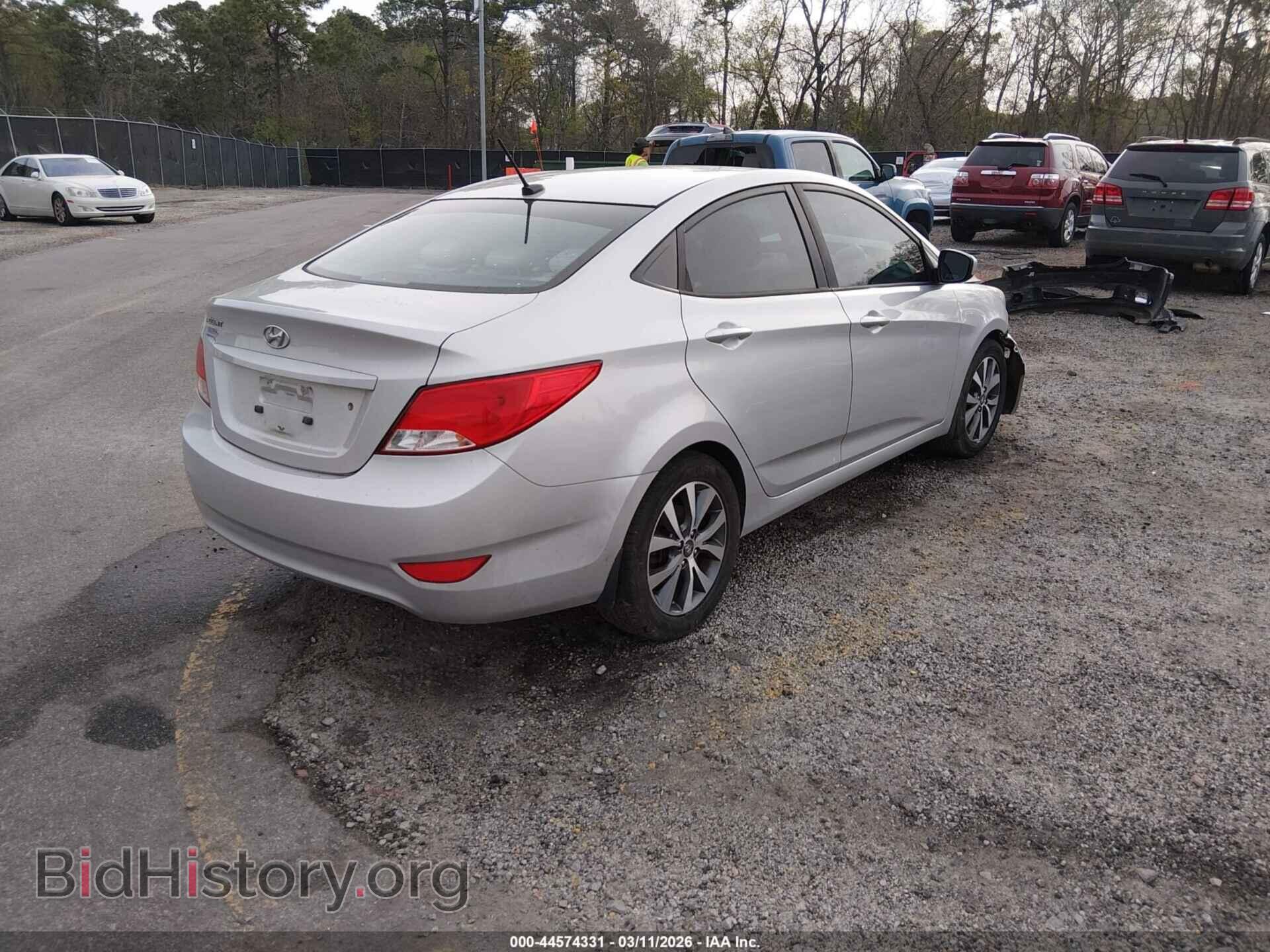 2017 HYUNDAI ACCENT - VIN: KMHCT4AE9HU343282 - Фото 4