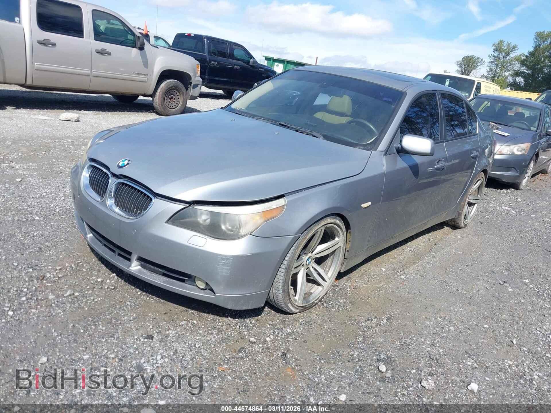 2005 BMW 545I - VIN: WBANB33585B089611 - Фото 2
