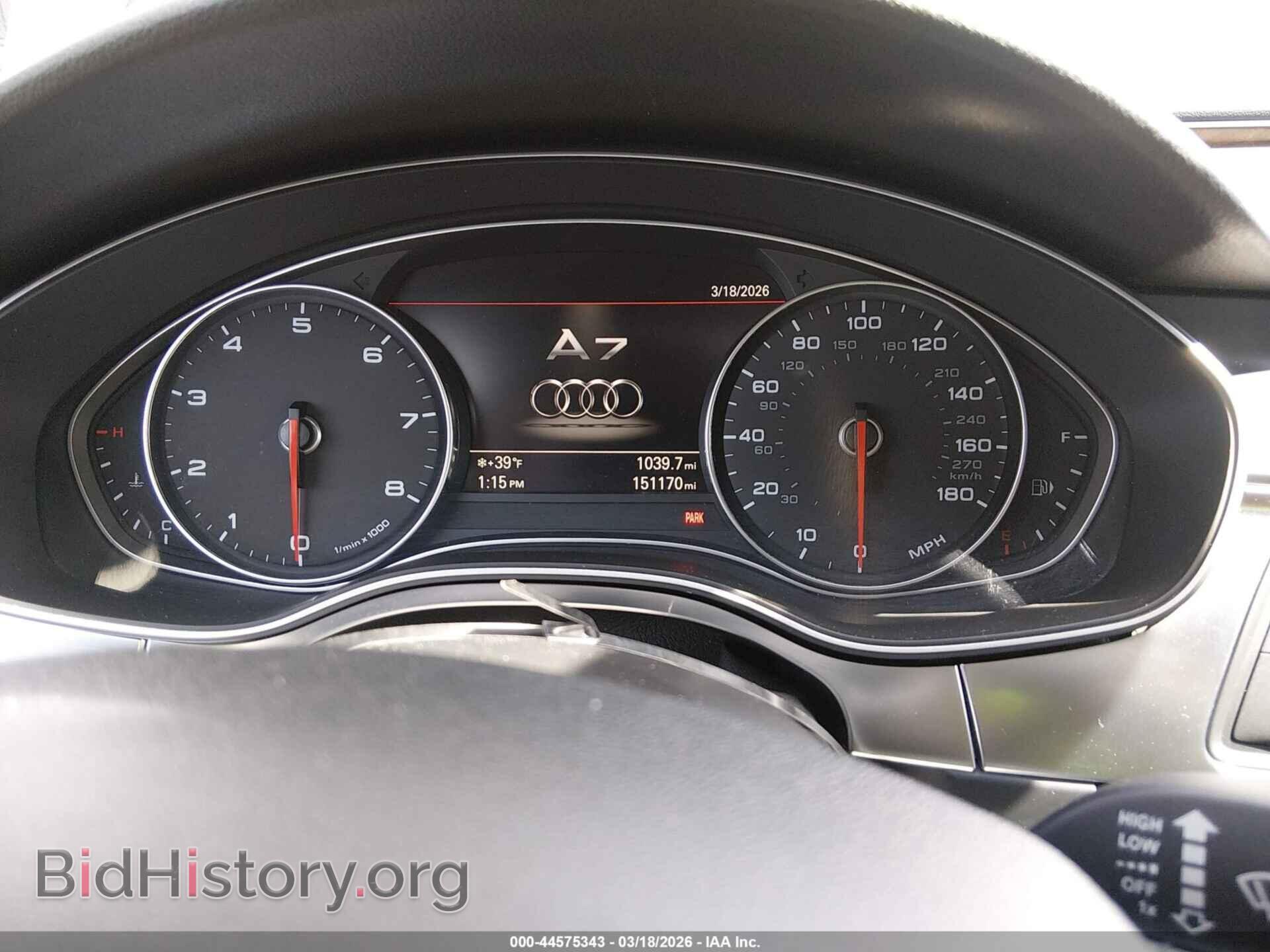 2014 AUDI A7 - VIN: WAU2GAFC4EN067087 - Photo 7