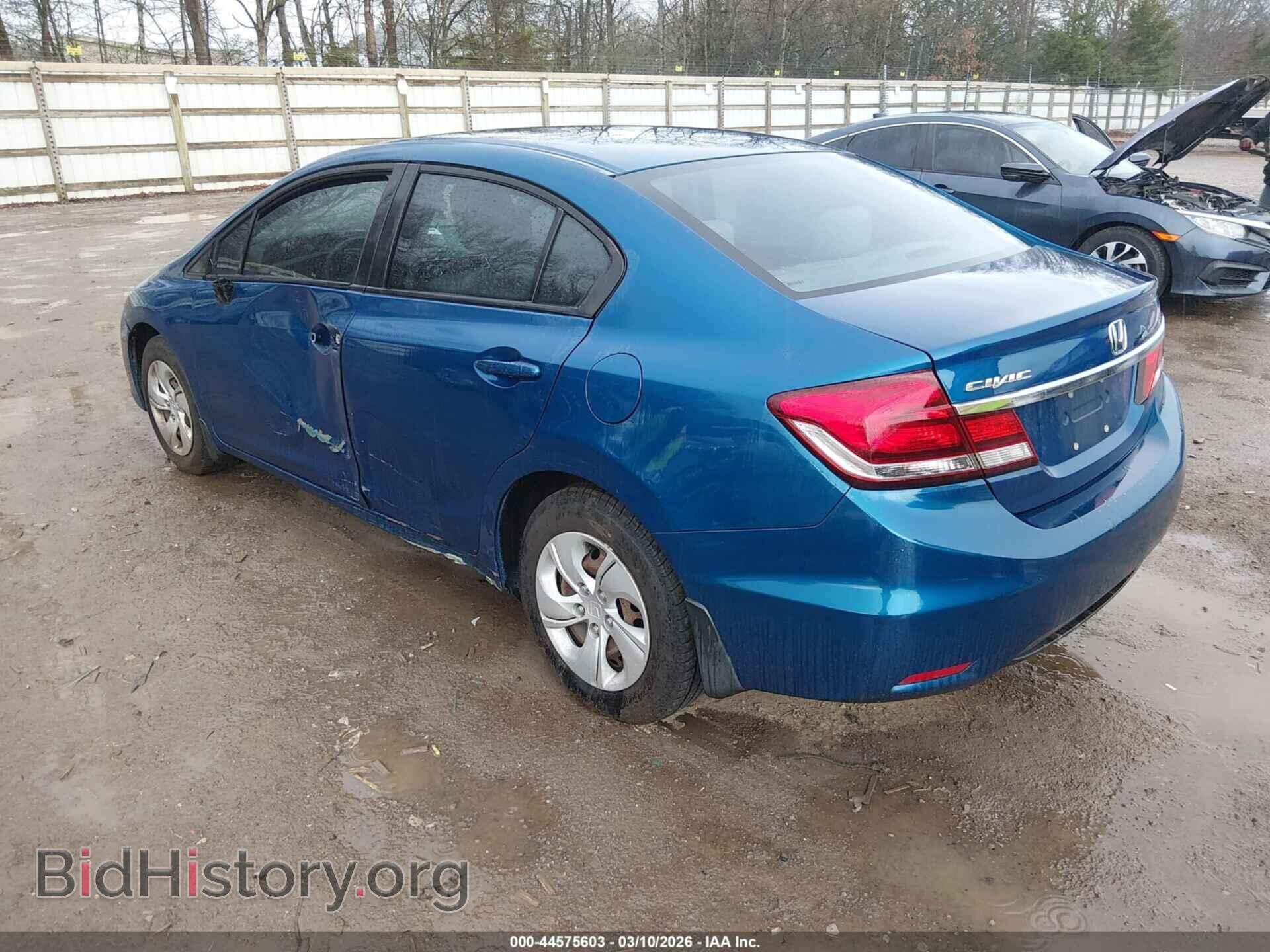 2014 HONDA CIVIC - VIN: 19XFB2F59EE070792 - Фото 3