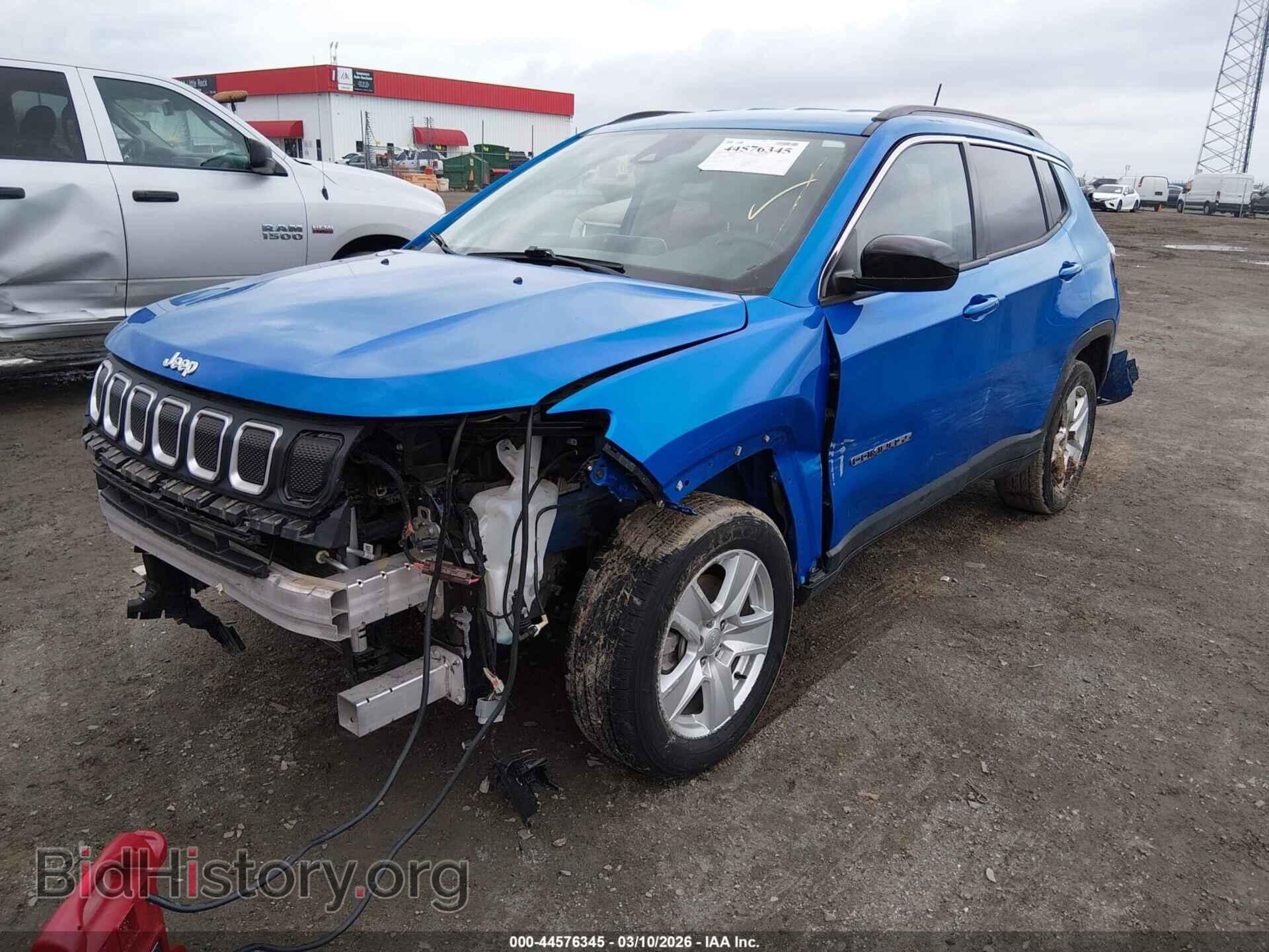 2022 JEEP COMPASS - VIN: 3C4NJDBB2NT148833 - Фото 2