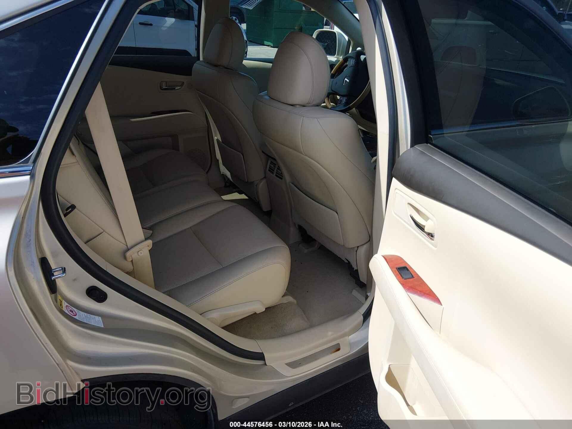 2012 LEXUS RX 350 - VIN: 2T2BK1BA3CC141004 - Photo 8