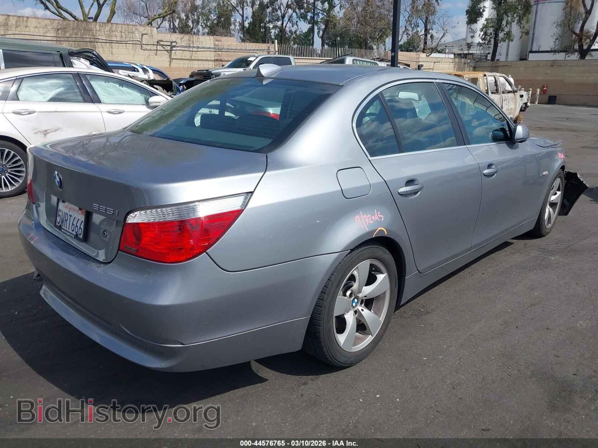2007 BMW 525I - VIN: WBANE53537CW64391 - Фото 4