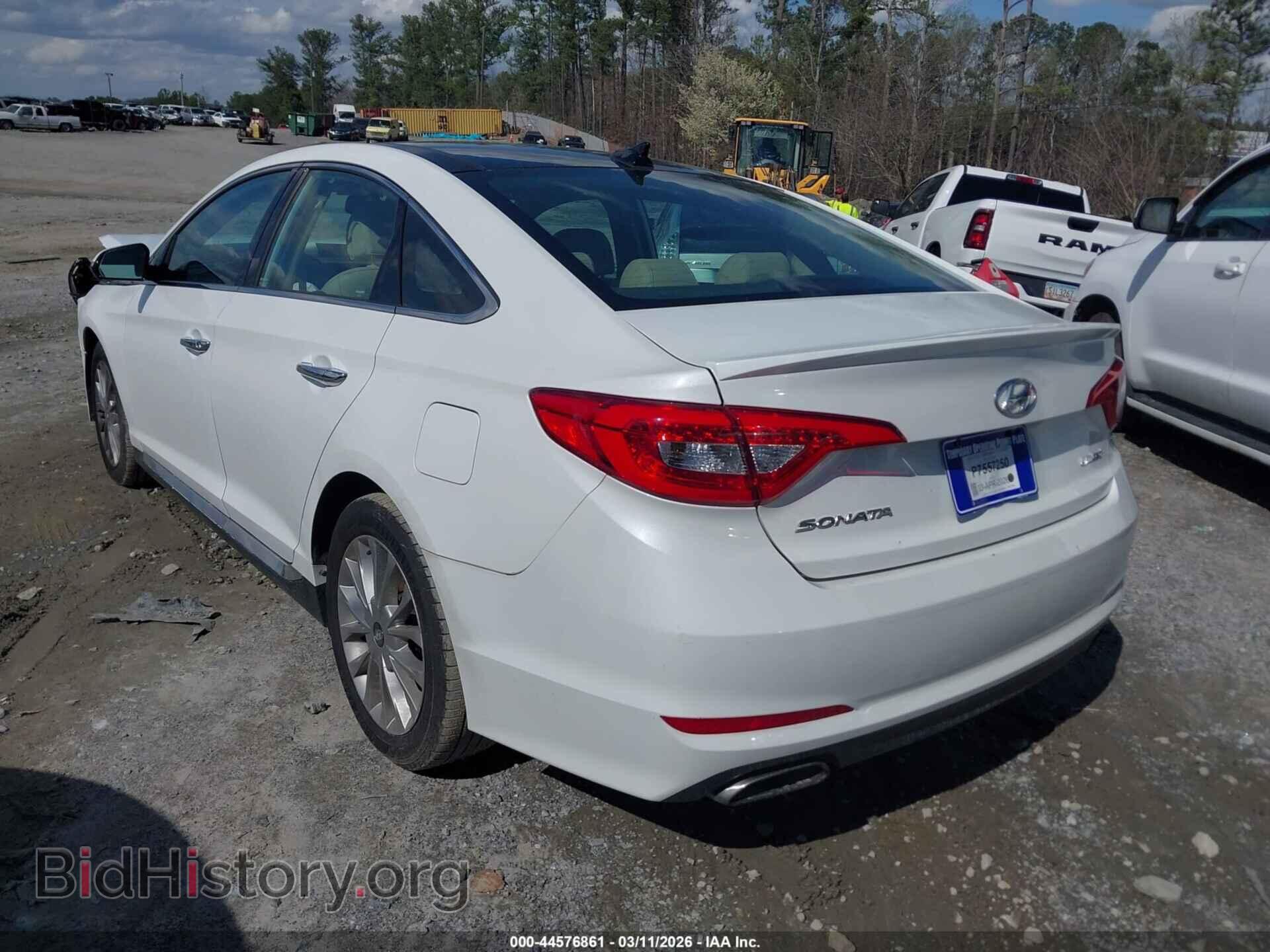 2015 HYUNDAI SONATA - VIN: 5NPE34AF3FH053326 - Фото 3