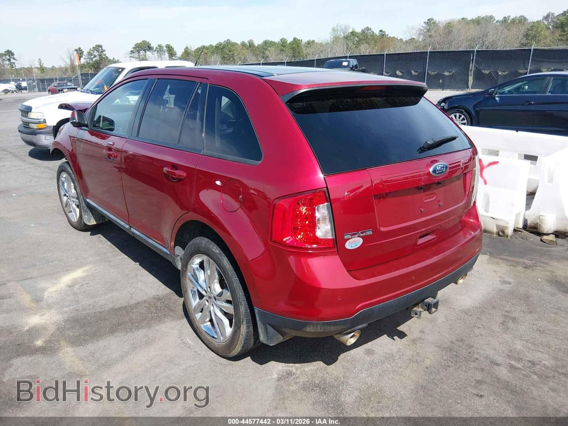 2013 FORD EDGE - VIN: 2FMDK3JC3DBC70510 - Фото 3