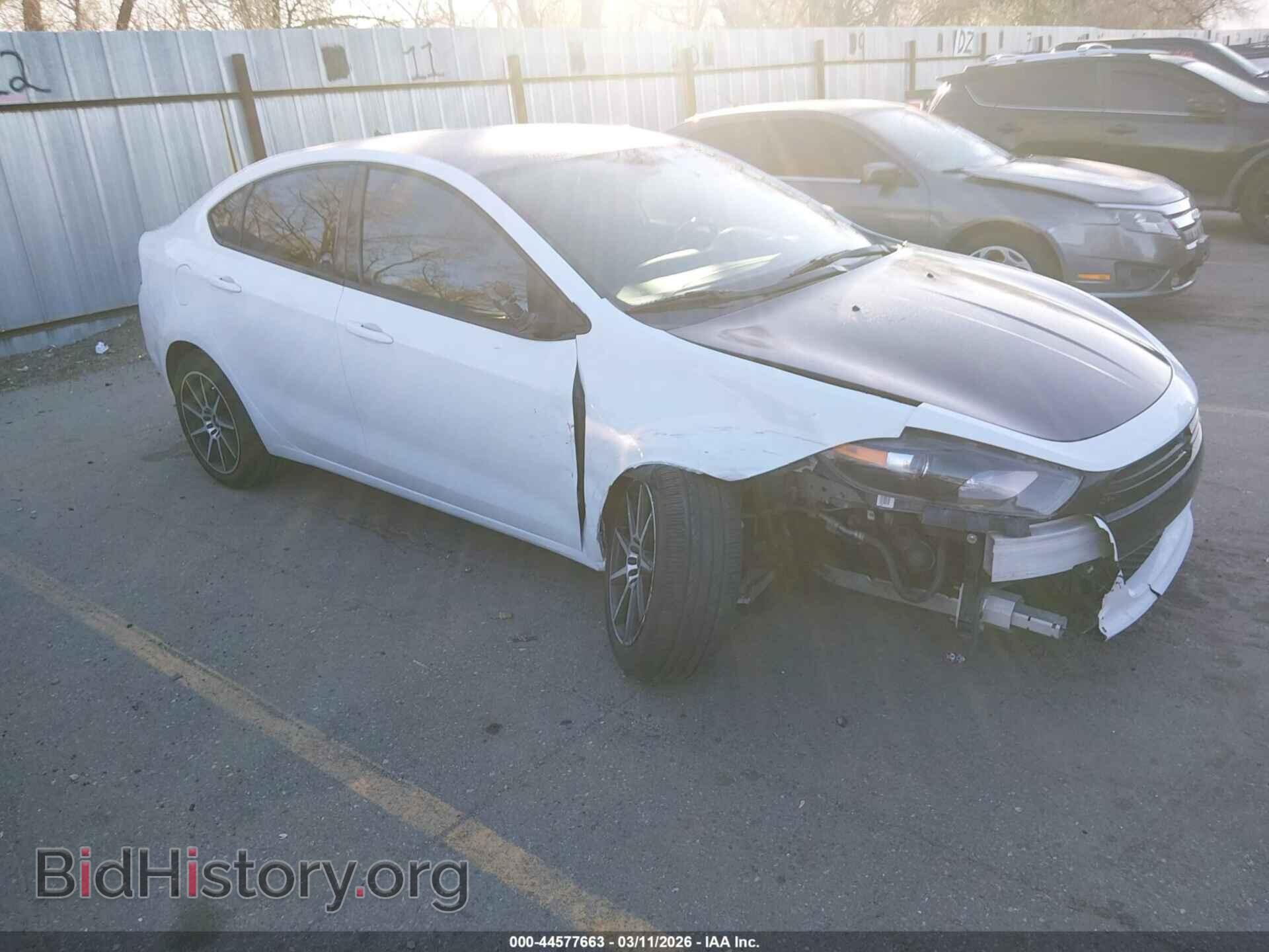 Photo 1C3CDFBB3FD165565 - DODGE DART 2015