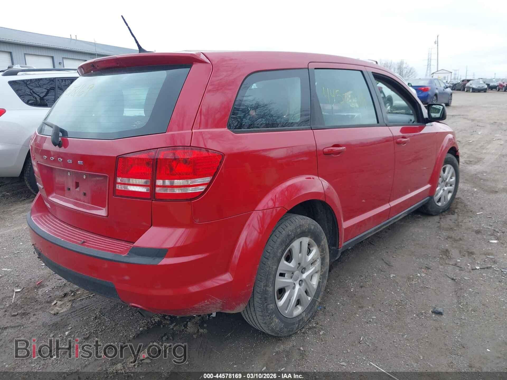 2014 DODGE JOURNEY - VIN: 3C4PDCAB6ET221150 - Фото 4