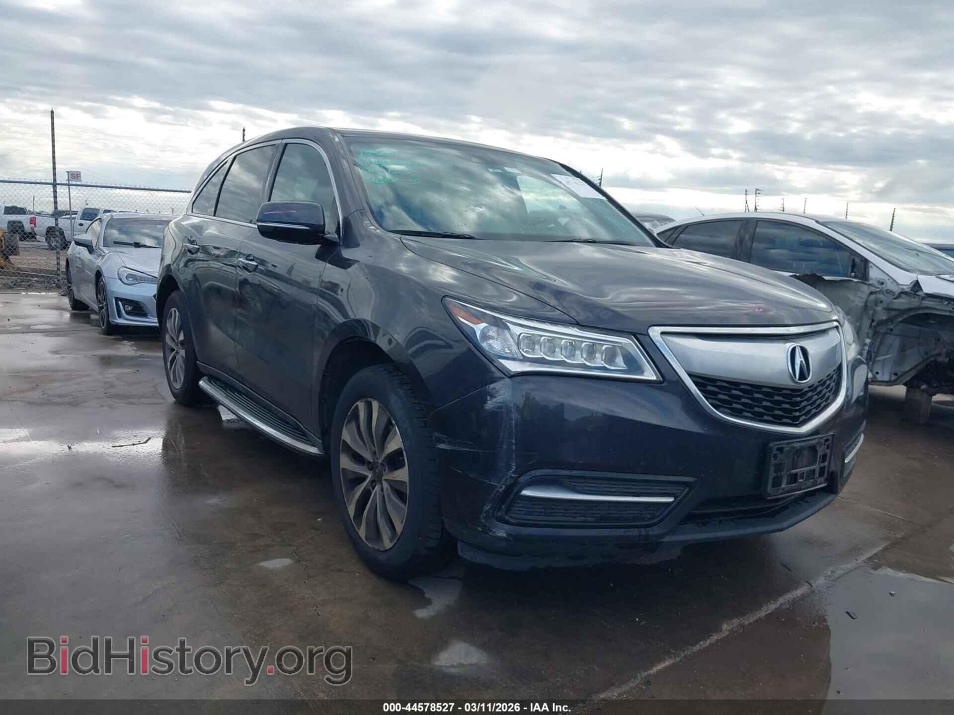 Фотография 5FRYD4H4XFB031531 - ACURA MDX 2015