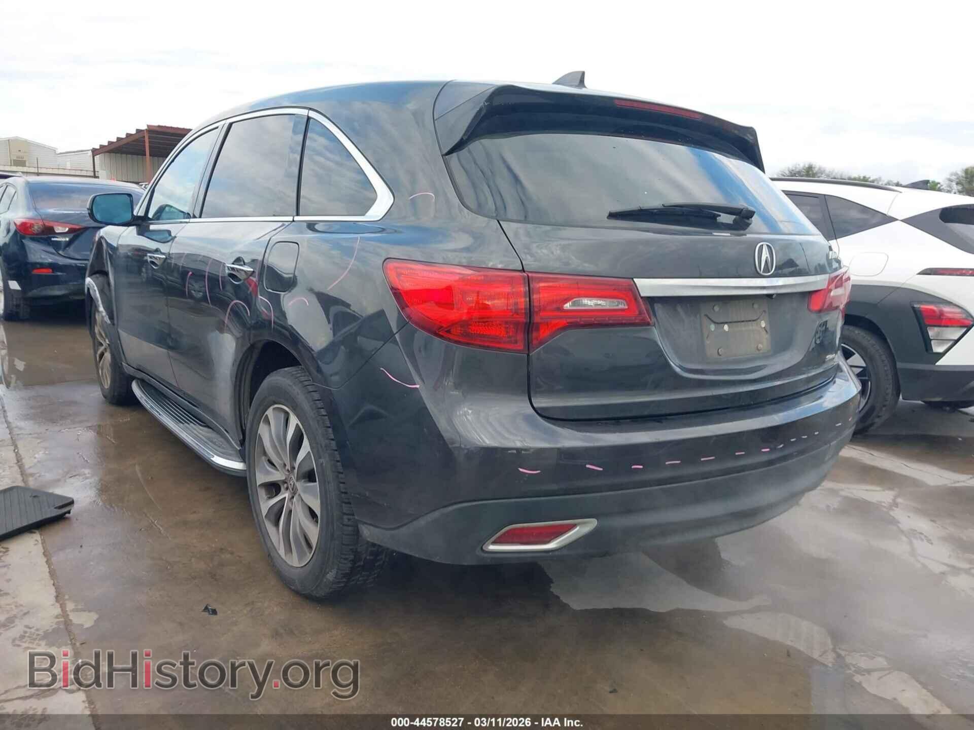 2015 ACURA MDX - VIN: 5FRYD4H4XFB031531 - Фото 3