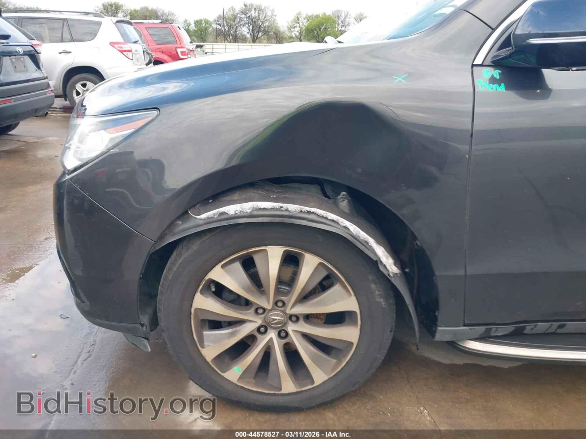 2015 ACURA MDX - VIN: 5FRYD4H4XFB031531 - Фото 6