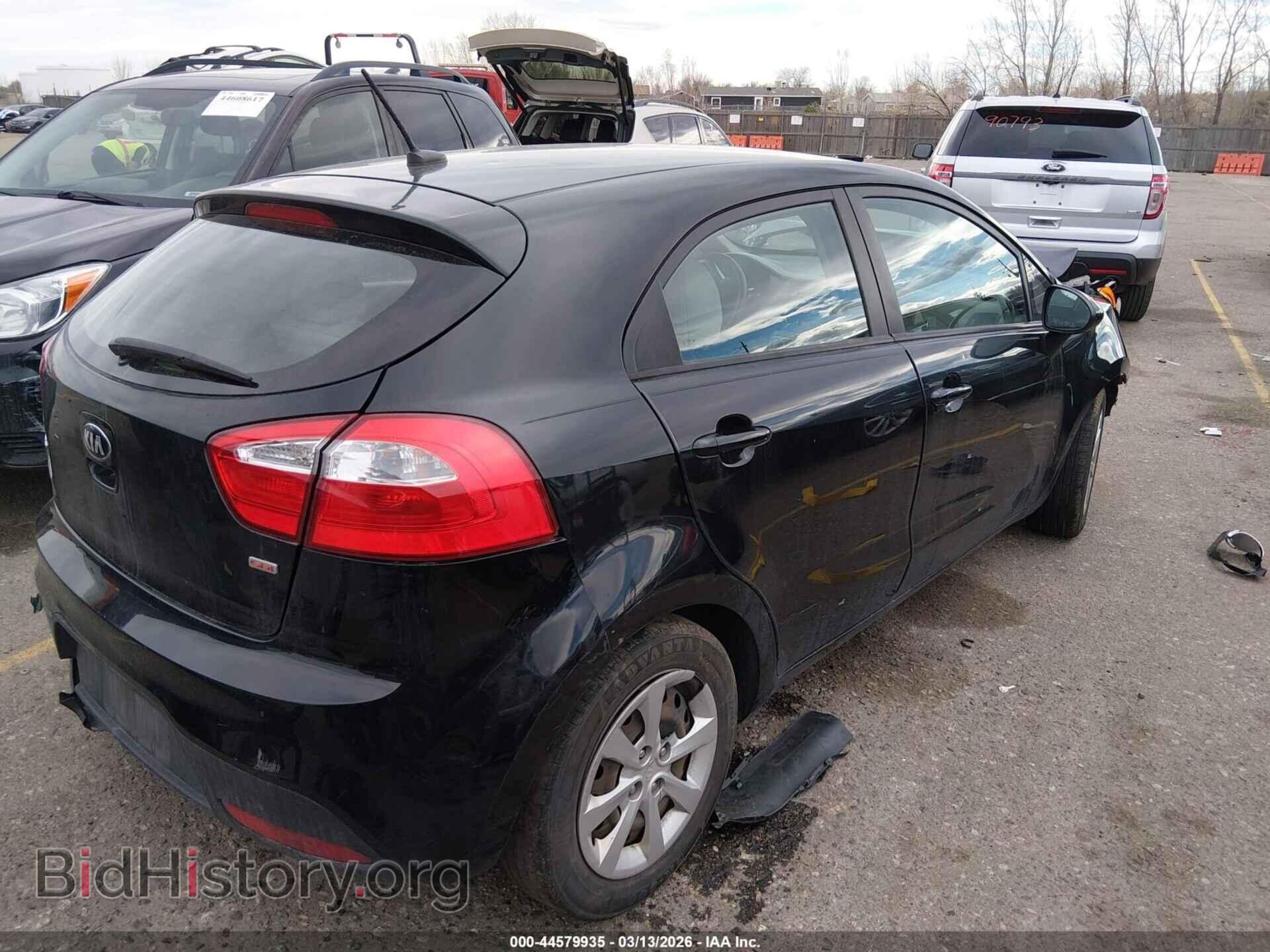 2015 KIA RIO - VIN: KNADM5A39F6442175 - Фото 4