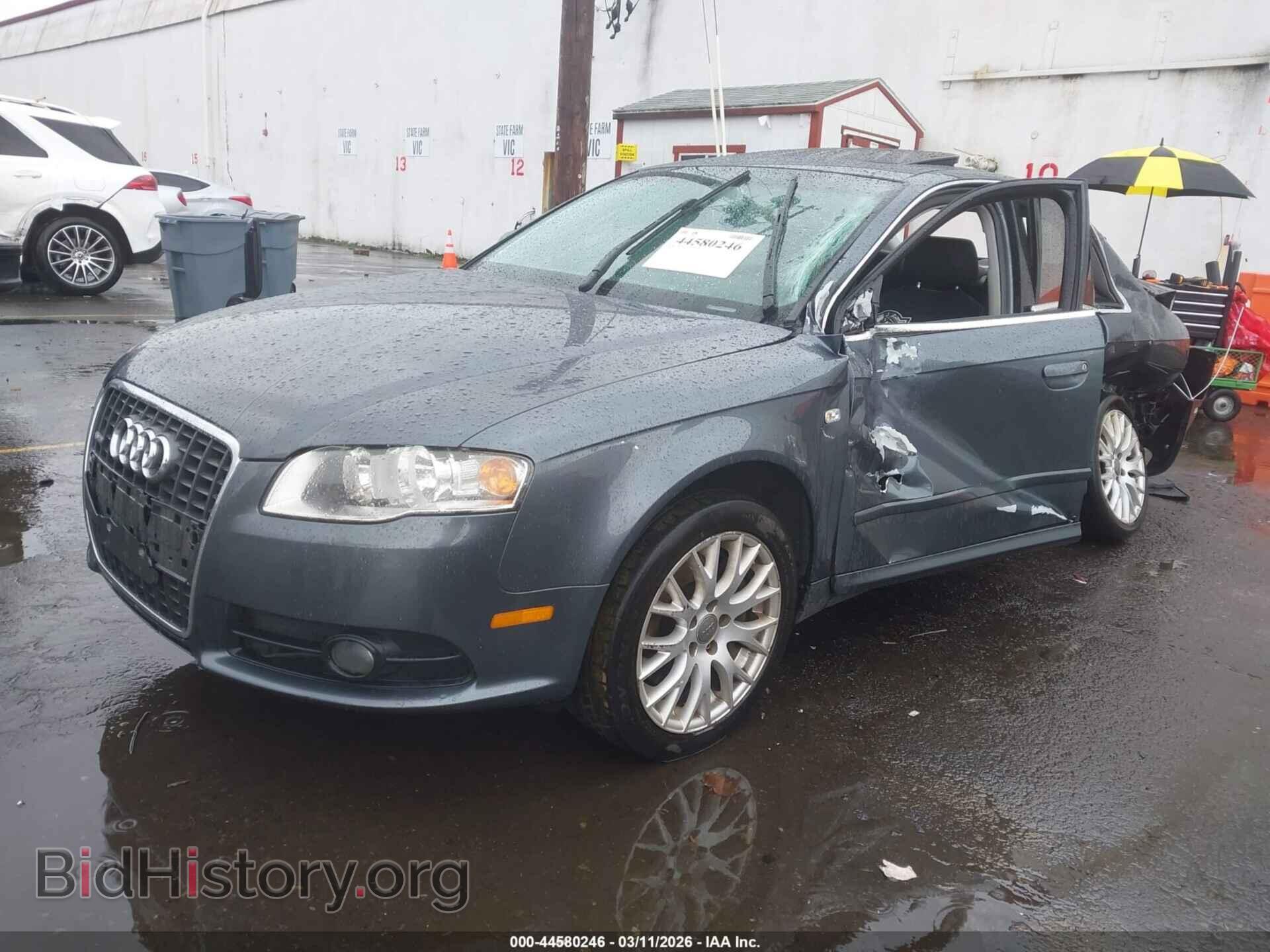 2008 AUDI A4 - VIN: WAUDF78E18A163381 - Фото 2