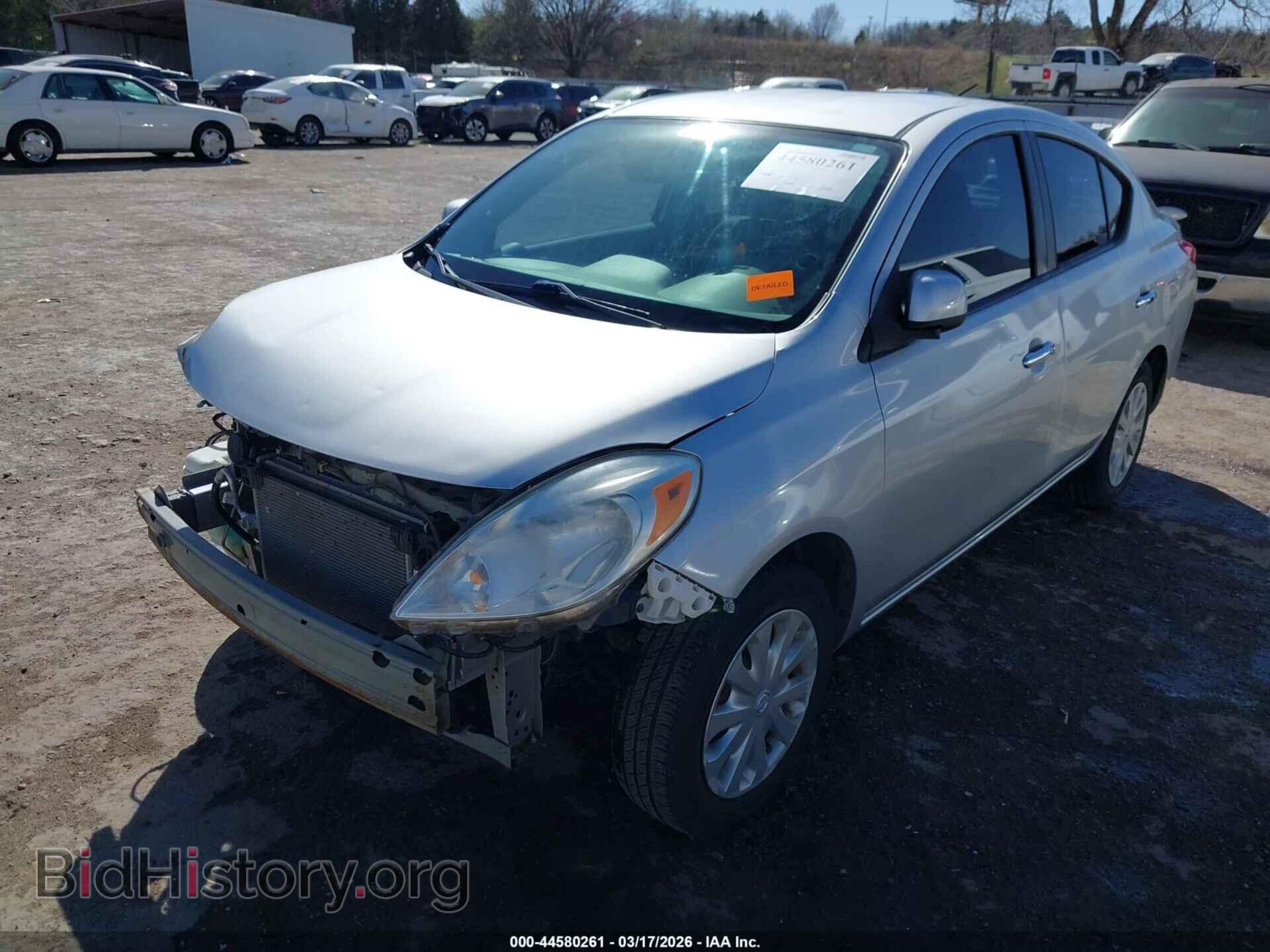 2012 NISSAN VERSA - VIN: 3N1CN7AP2CL840357 - Фото 2