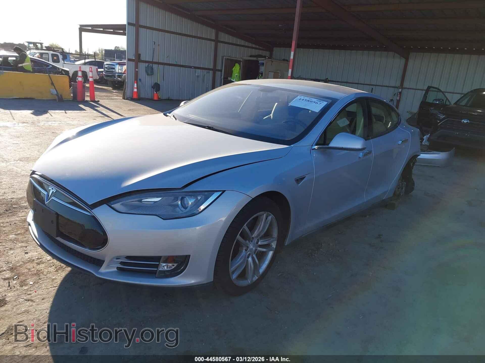 2013 TESLA MODEL S - VIN: 5YJSA1CG5DFP25301 - Фото 2