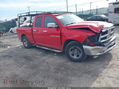 2012 RAM 1500 ST, красный — VIN 1C6RD6FP6CS173945, IAAI