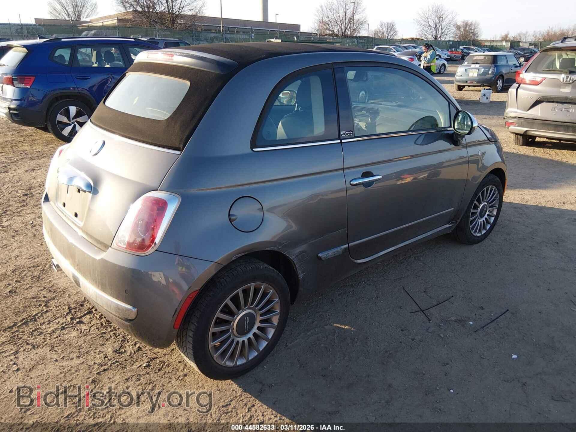 2012 FIAT 500C - VIN: 3C3CFFER9CT148875 - Фото 4
