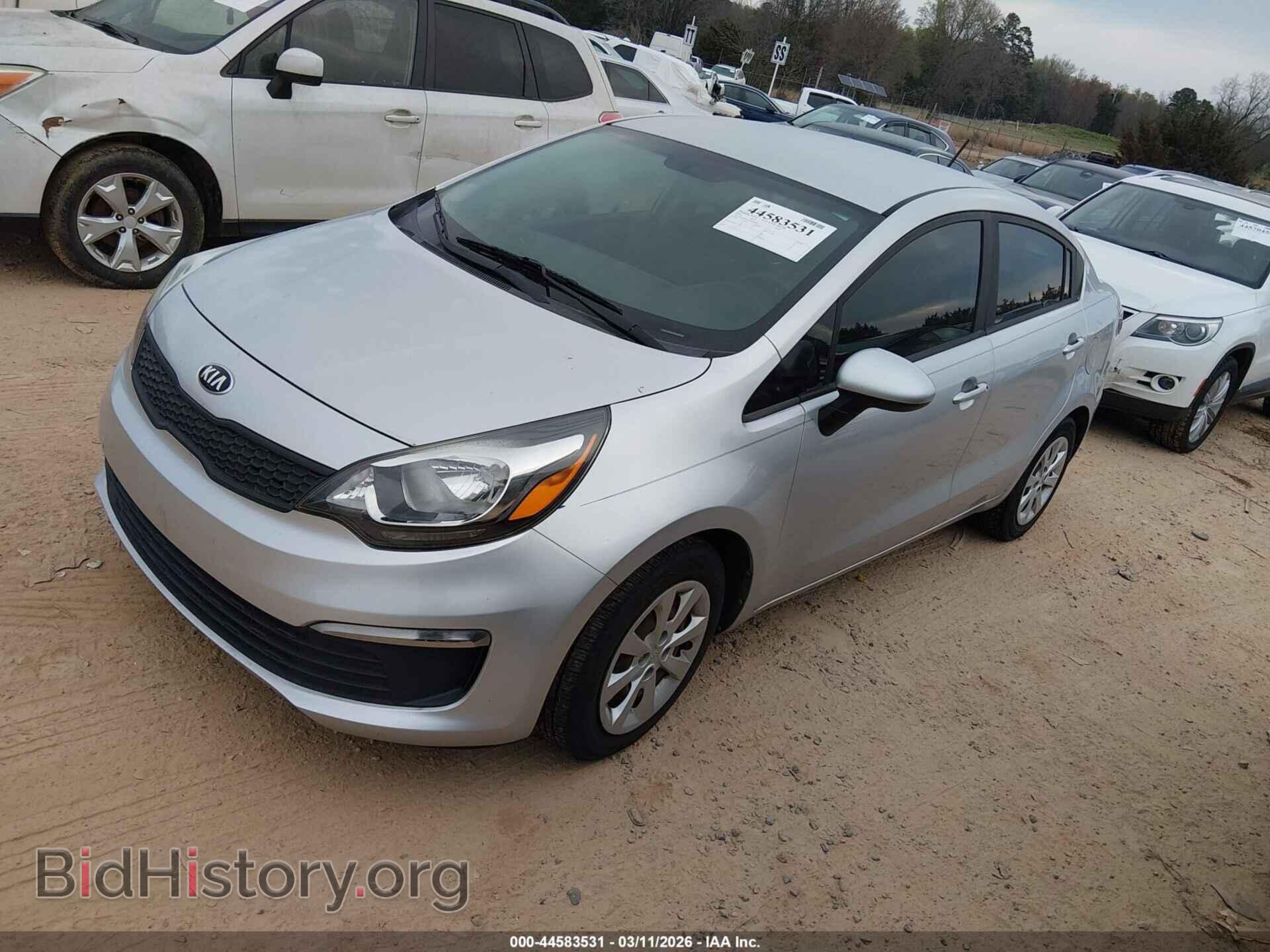 2016 KIA RIO - VIN: KNADM4A3XG6640601 - Фото 2