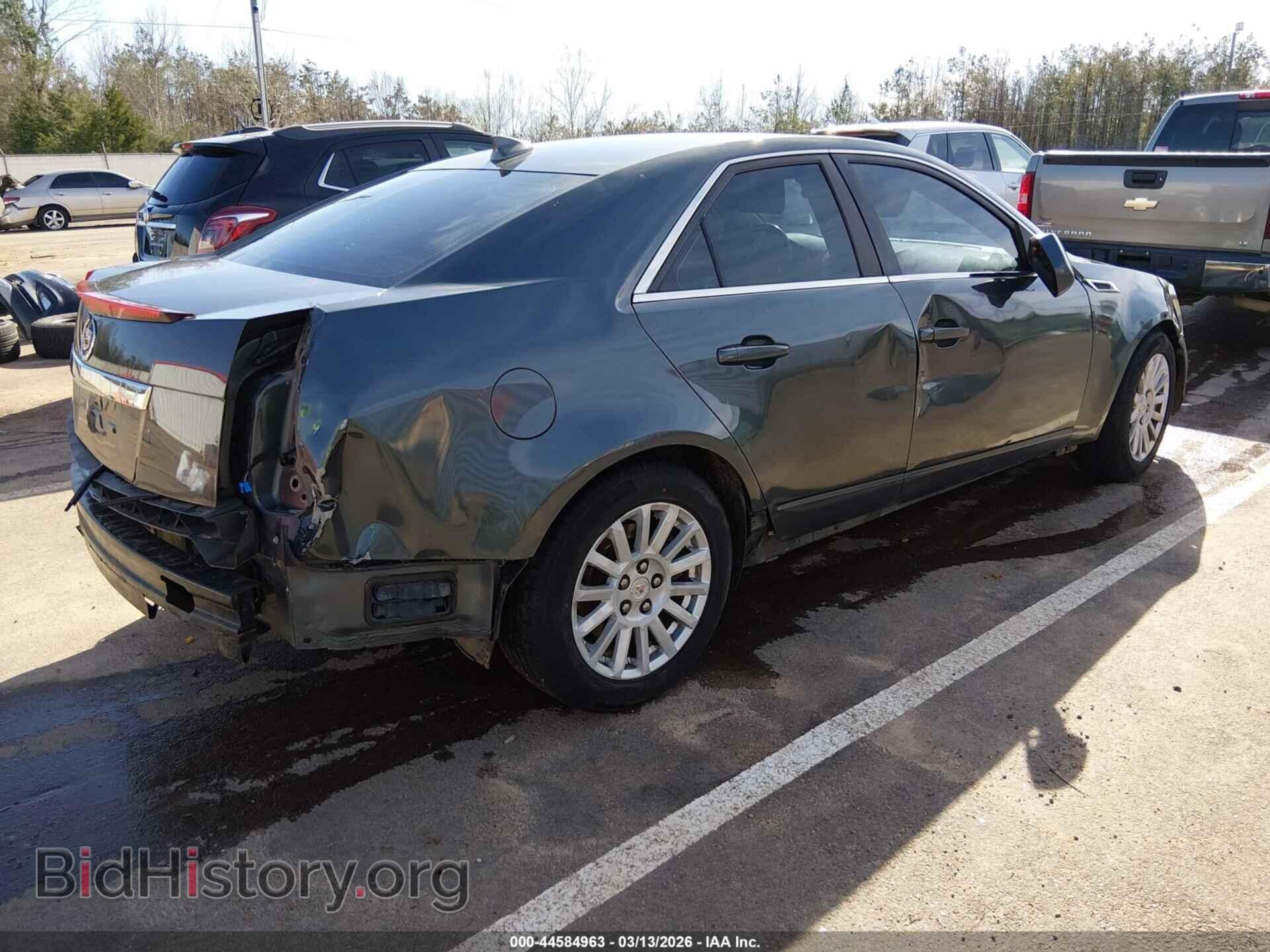 2012 CADILLAC CTS - VIN: 1G6DE5E51C0128825 - Фото 4