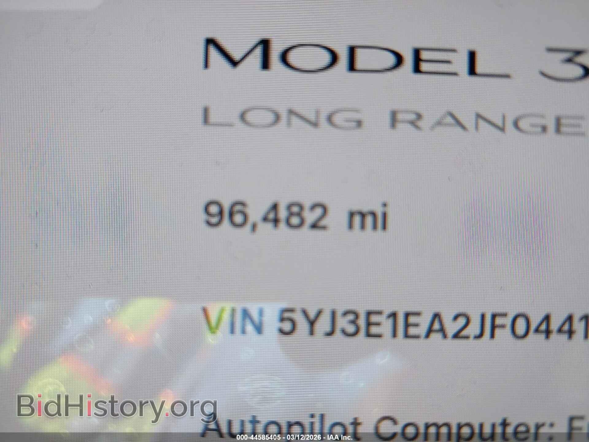 2018 TESLA MODEL 3 - VIN: 5YJ3E1EA2JF044123 - Photo 15