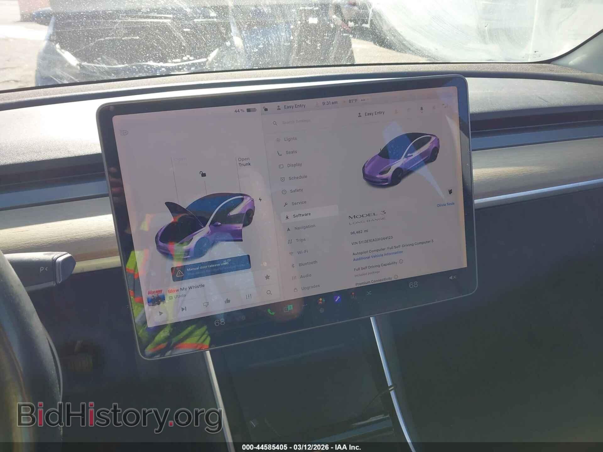 2018 TESLA MODEL 3 - VIN: 5YJ3E1EA2JF044123 - Photo 18