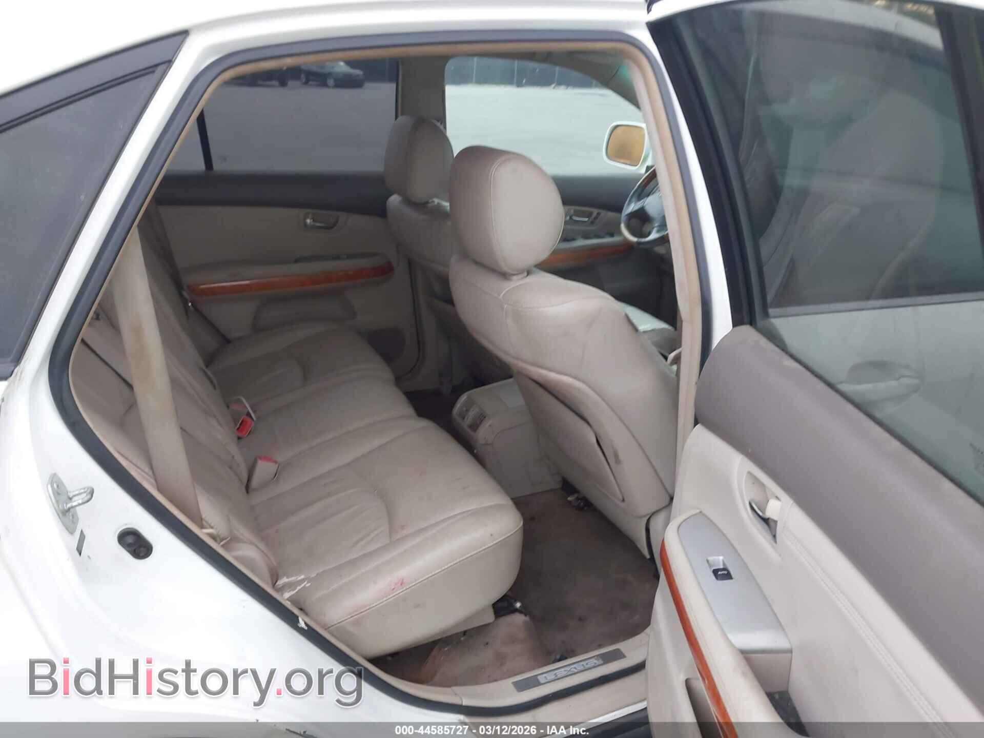 2007 LEXUS RX 350 - VIN: 2T2HK31U37C007634 - Фото 8