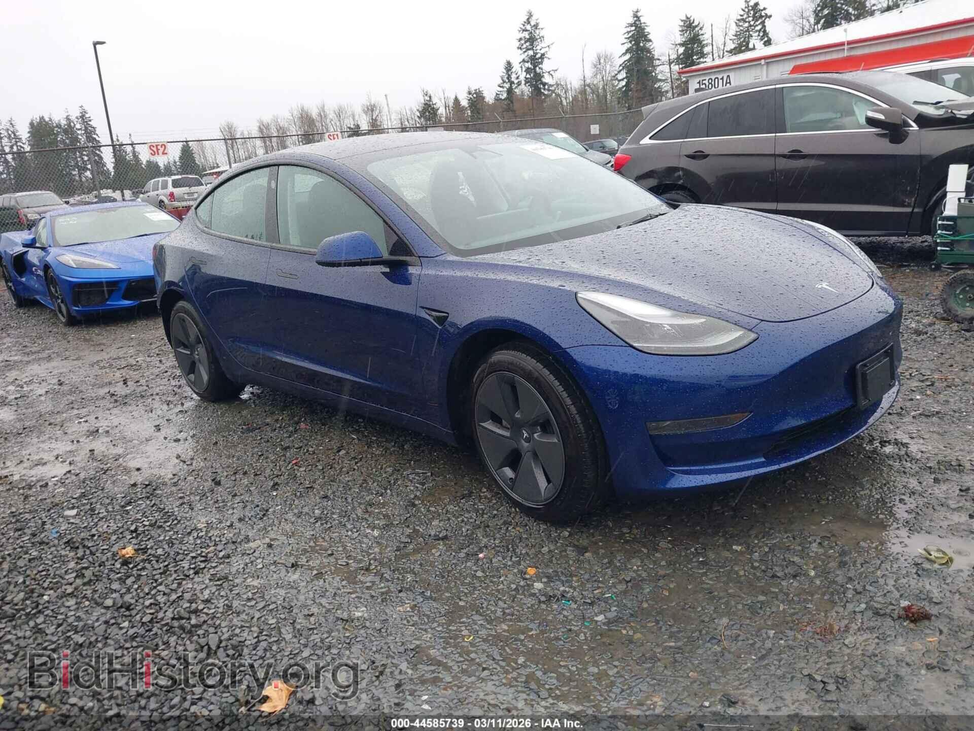 Photo 5YJ3E1EA1PF643393 - TESLA MODEL 3 2023