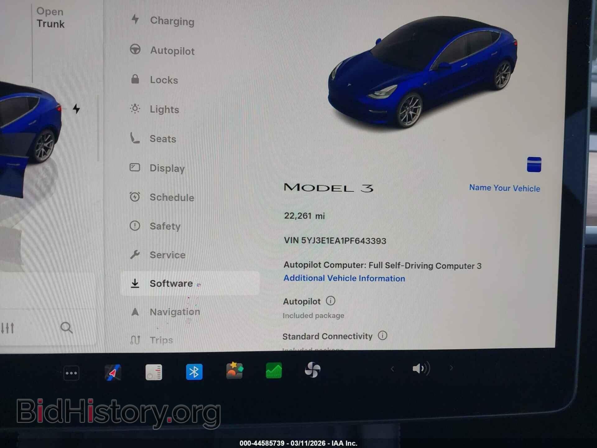 2023 TESLA MODEL 3 - VIN: 5YJ3E1EA1PF643393 - Фото 7