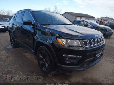 2018 Jeep COMPASS Latitude 4X4, черный — VIN 3C4NJDBBXJT457217, IAAI