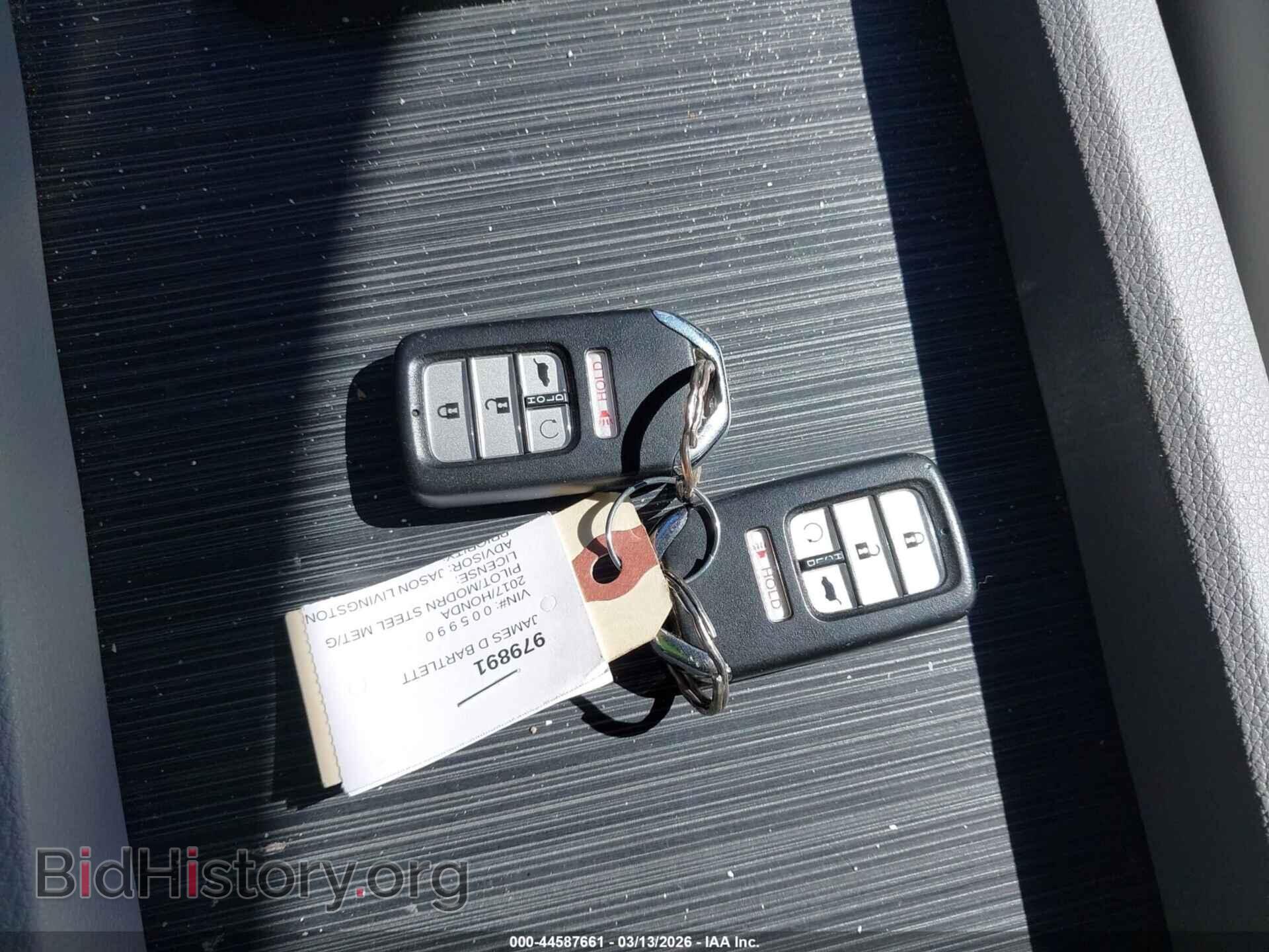 2017 HONDA PILOT - VIN: 5FNYF6H66HB005990 - Фото 11