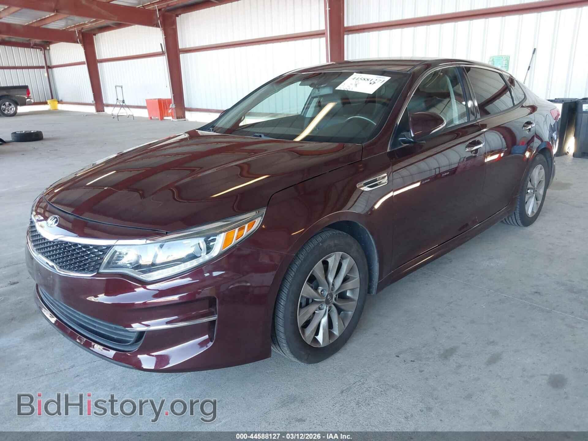 2016 KIA OPTIMA - VIN: 5XXGU4L32GG113506 - Фото 2