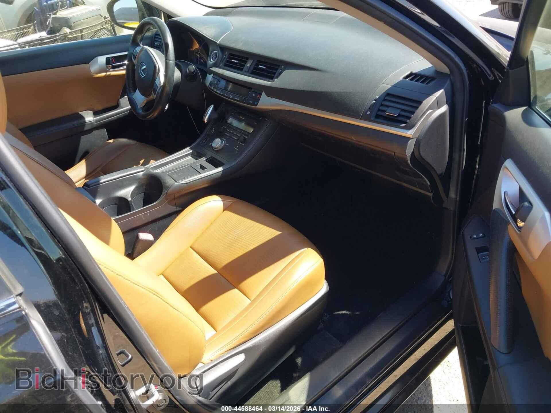 2013 LEXUS CT 200H - VIN: JTHKD5BH5D2173308 - Photo 5