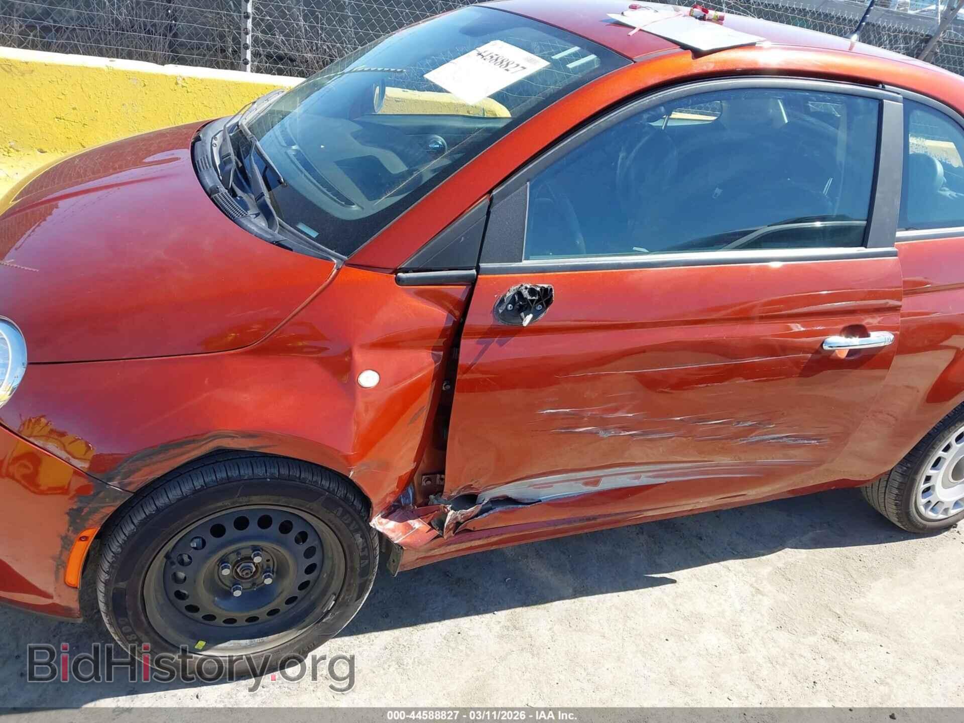 2013 FIAT 500 - VIN: 3C3CFFAR4DT587263 - Photo 6