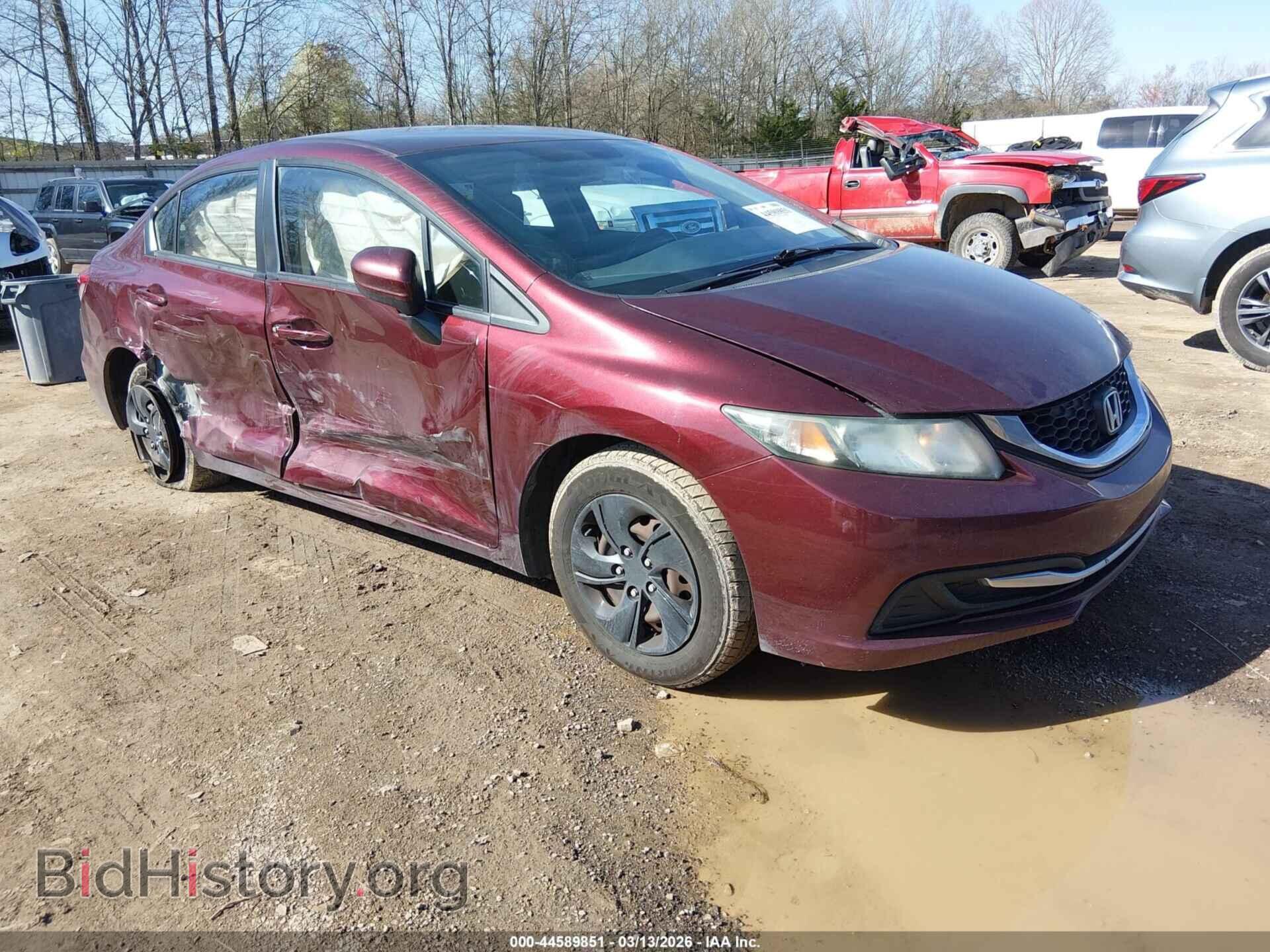 Photo 19XFB2F59EE053345 - HONDA CIVIC 2014